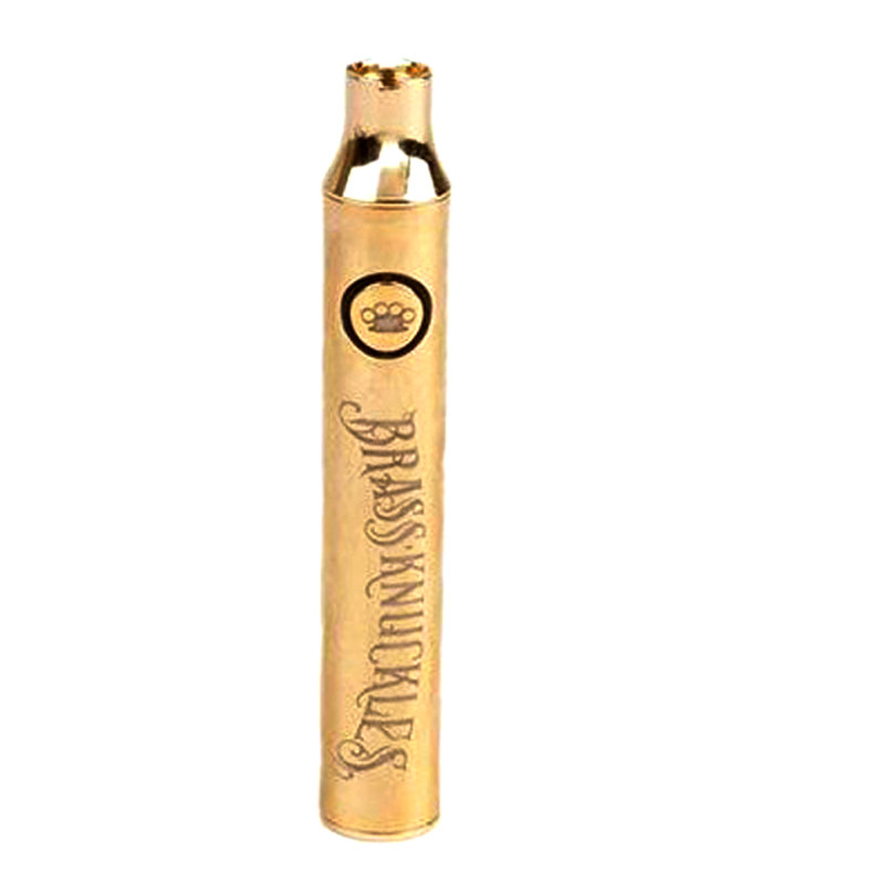 Brass Knuckles 900 maH Vape Pen – Gold – Uplift Cannabis – The